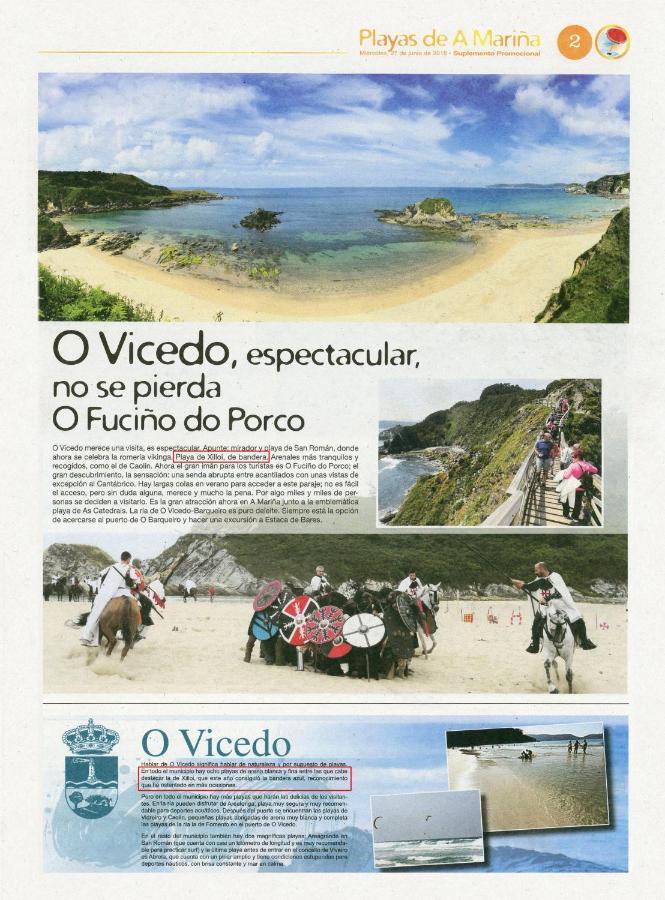 Xilloi Playa Villa O Vicedo Exterior photo